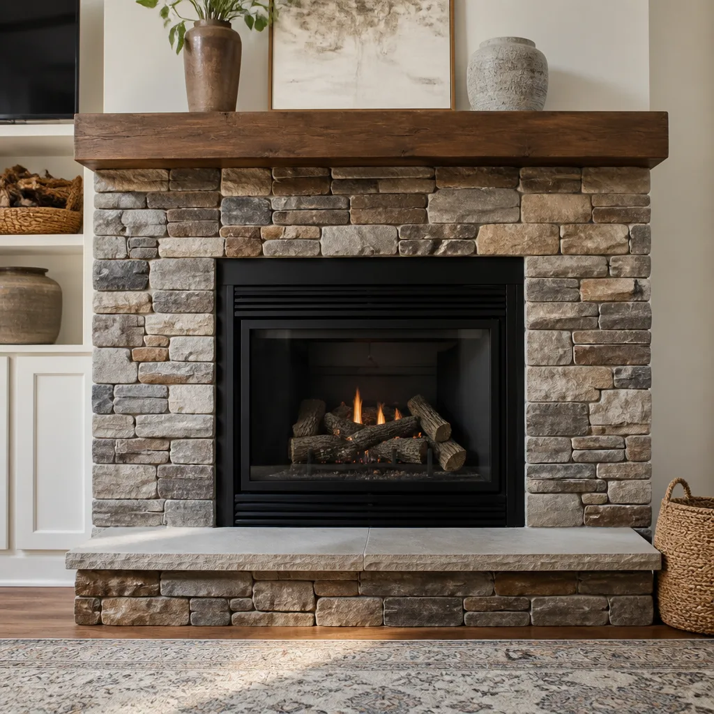 Gas fireplace service